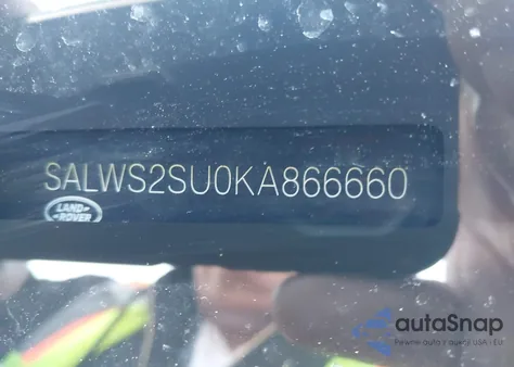 2019 Land Rover Range Rover Sport Hst Mhev from USA, damaged, VIN SALWS2SU0KA866660